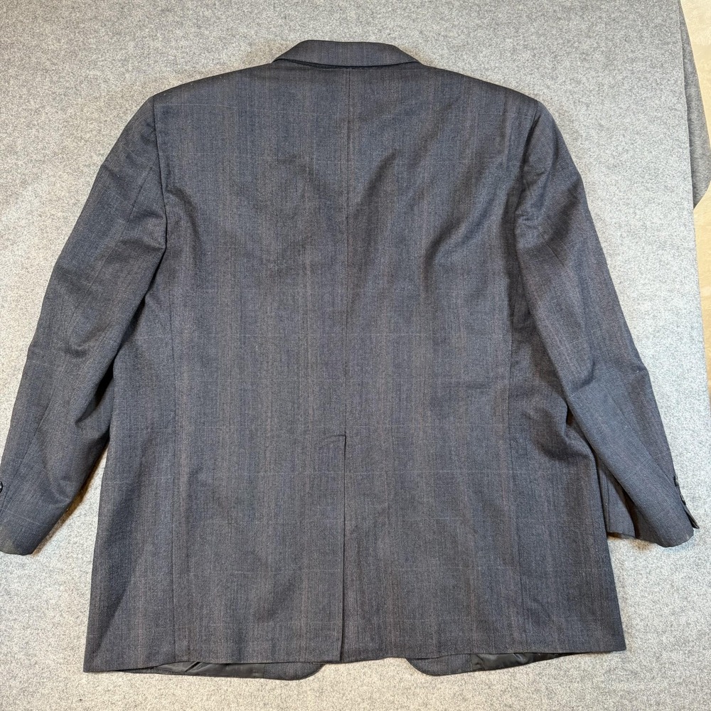 Brooks Brothers Suit Jacket Mens 46 Gray 346 Two Button Classic Fit Made In USA - Picture 6 of 10